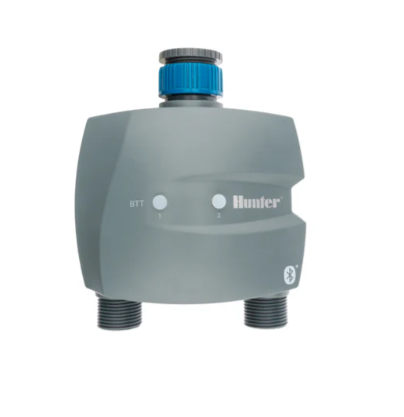 PROGRAMADOR DE RIEGO AUTOMATICO 2 ZONAS BLUETOOTH HUNTER BTT 2