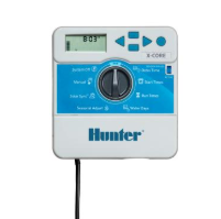 PROGRAMADOR DE RIEGO AUTOMATICO 4 ZONAS FIJAS EXTERIOR HUNTER XC401-E